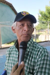 José Vásquez, vecino de la comunidad El Samán