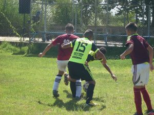 Santo y Banco Obrero en final fútbol menor super liga torneo Dolce Vita.