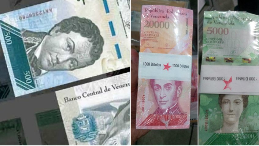 En el segundo mes del año los billetes del nuevo cono monetario que circulaban eran unos 300 millones