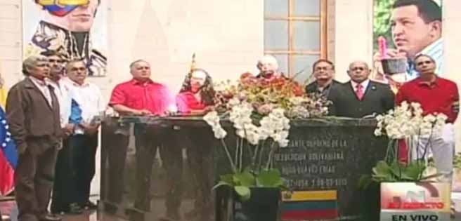 Pueblo chavista  rinde  honores a Hugo Chávez este miércoles 