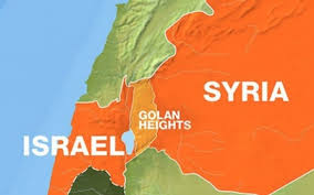 mapa del conflicto entre Israel y Siria