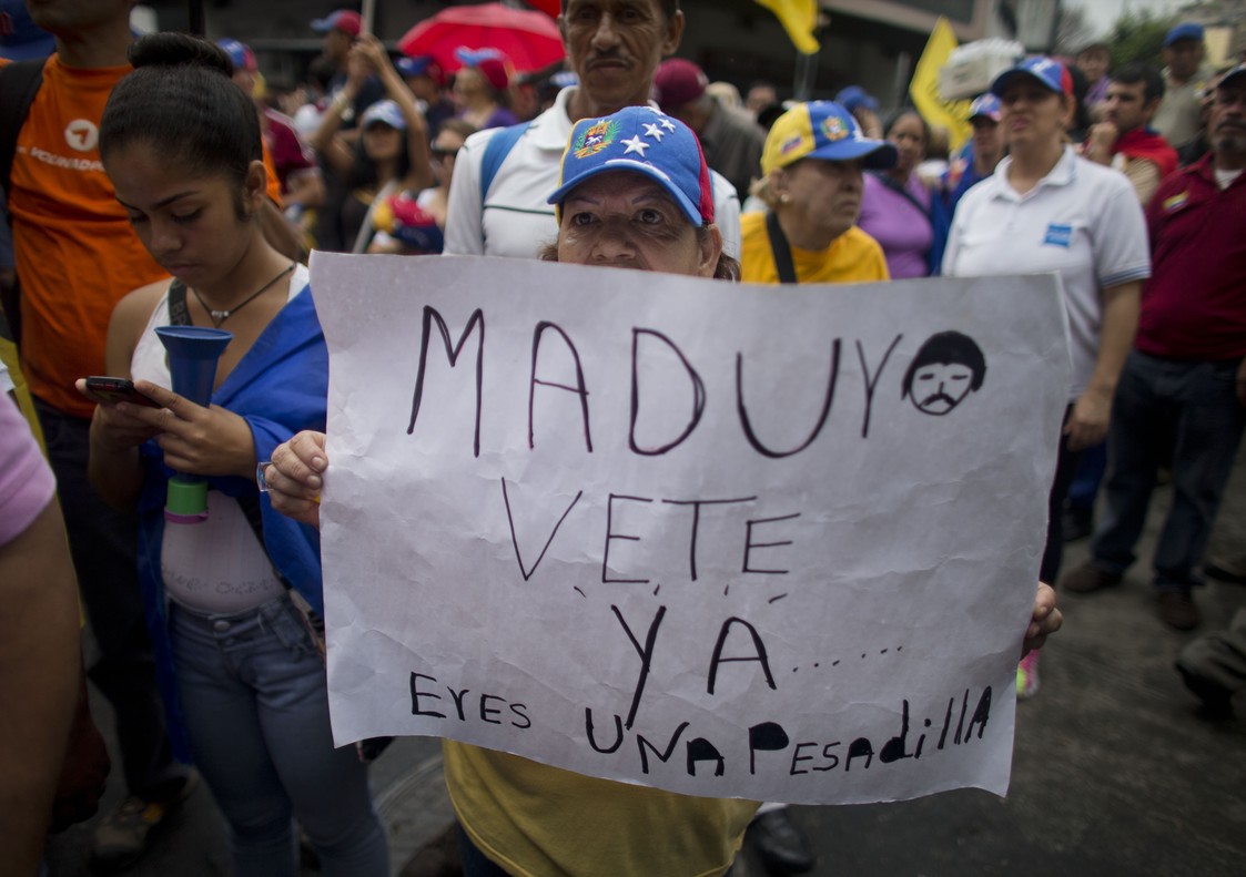 67,9% de los venezolanos quiere que Maduro salga de la presidencia