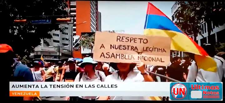 Manifestaciones caracas Venezuela de la oposicion contra Nicolas Maduro