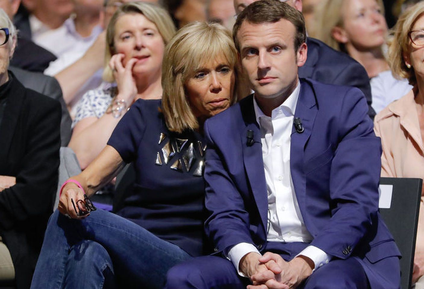 Жена президента Франции и Панин