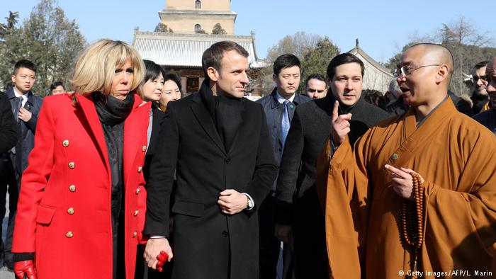 Como se trata de una visita breve y con una agenda apretada, Emmanuel Macron da inicio su estadía de tres días en China con una visita a la antigua capital de Xi'an