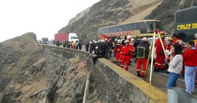 Prohíben la circulación de buses en el Serpentín de Pasamayo